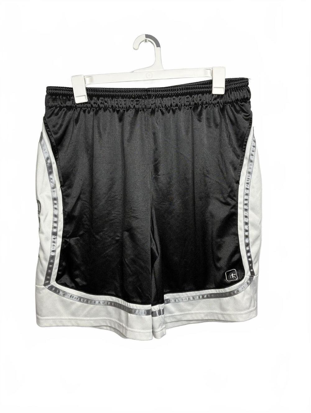 AND1 Black and White Basketball Shorts Size 31 Men's 2xl